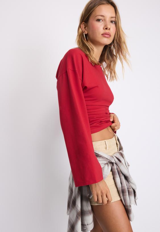 b11 tshirt manches longues style japonais cintre