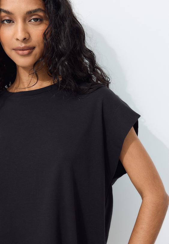 b06 basic droppedshoulder tshirt