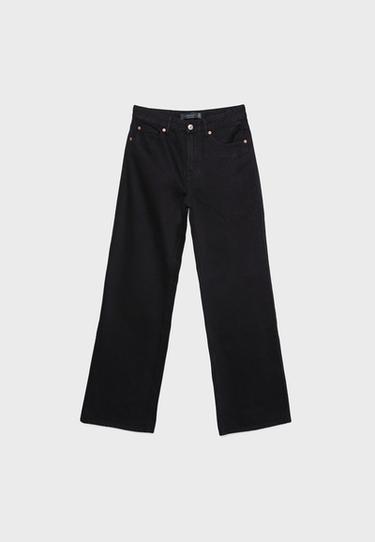 D92 straight geniş paça jean - Görsel 5