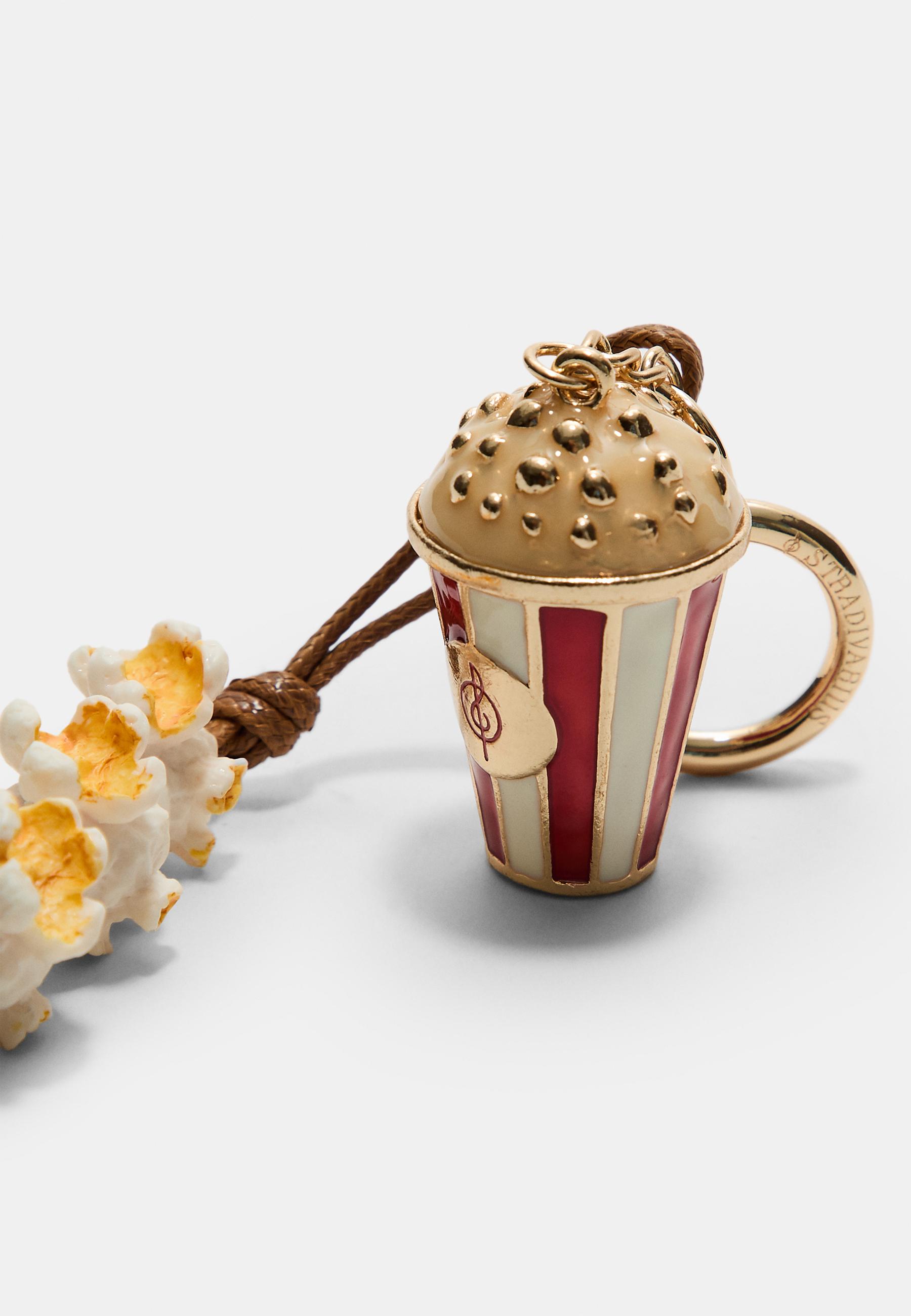 Popcorn charm key ring - Women's fashion | Stradivarius Jordan