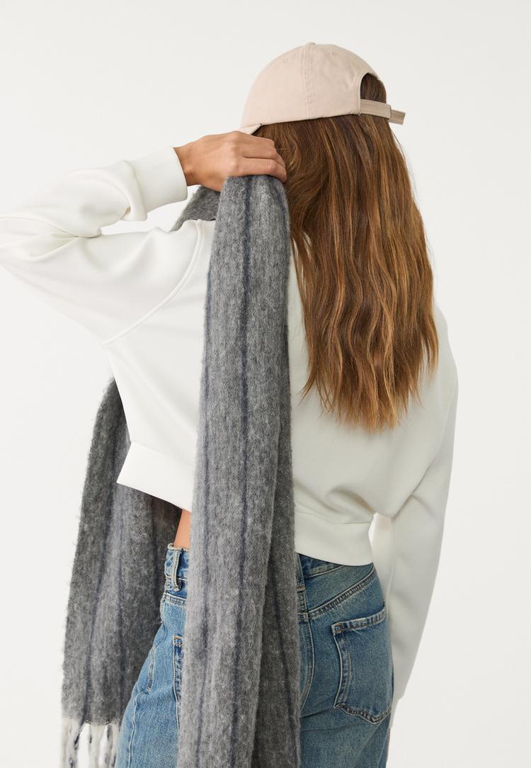 sudadera cremallera tacto suave