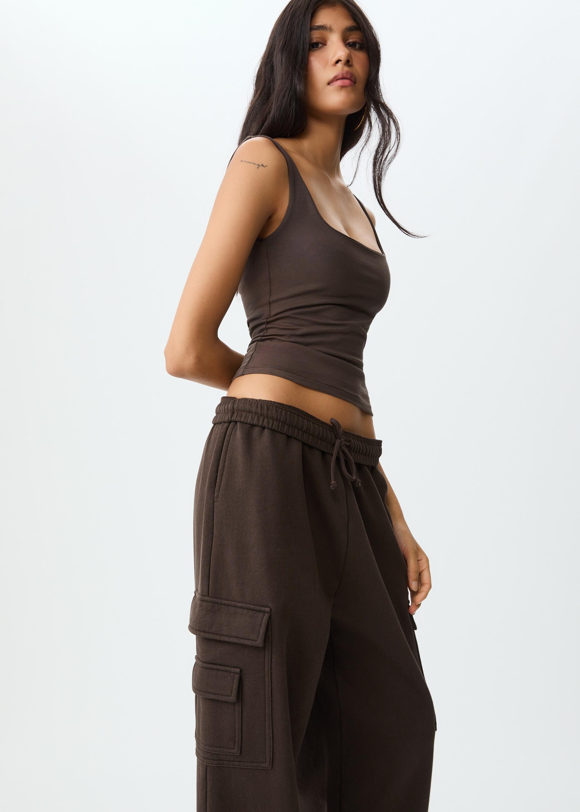 T-shirt à bretelles col carré - Latest trends femme | Stradivarius France