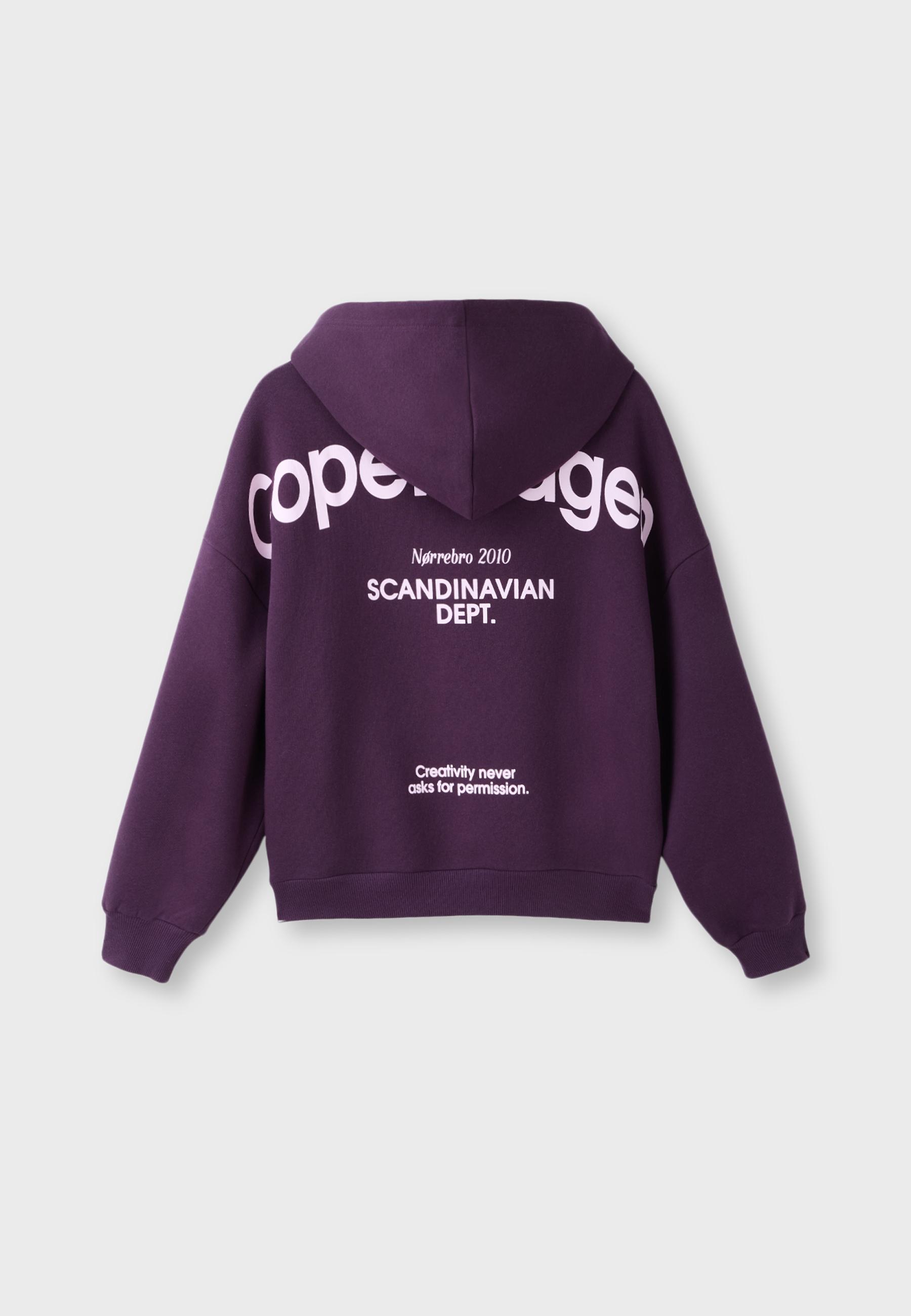 Oversized graphic sweatshirt — Purple