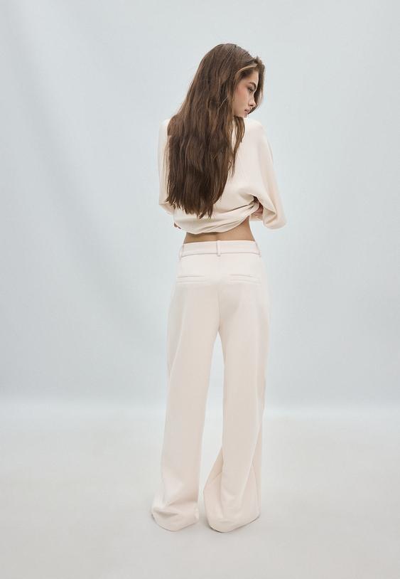 pantalone elegante morbido al tatto