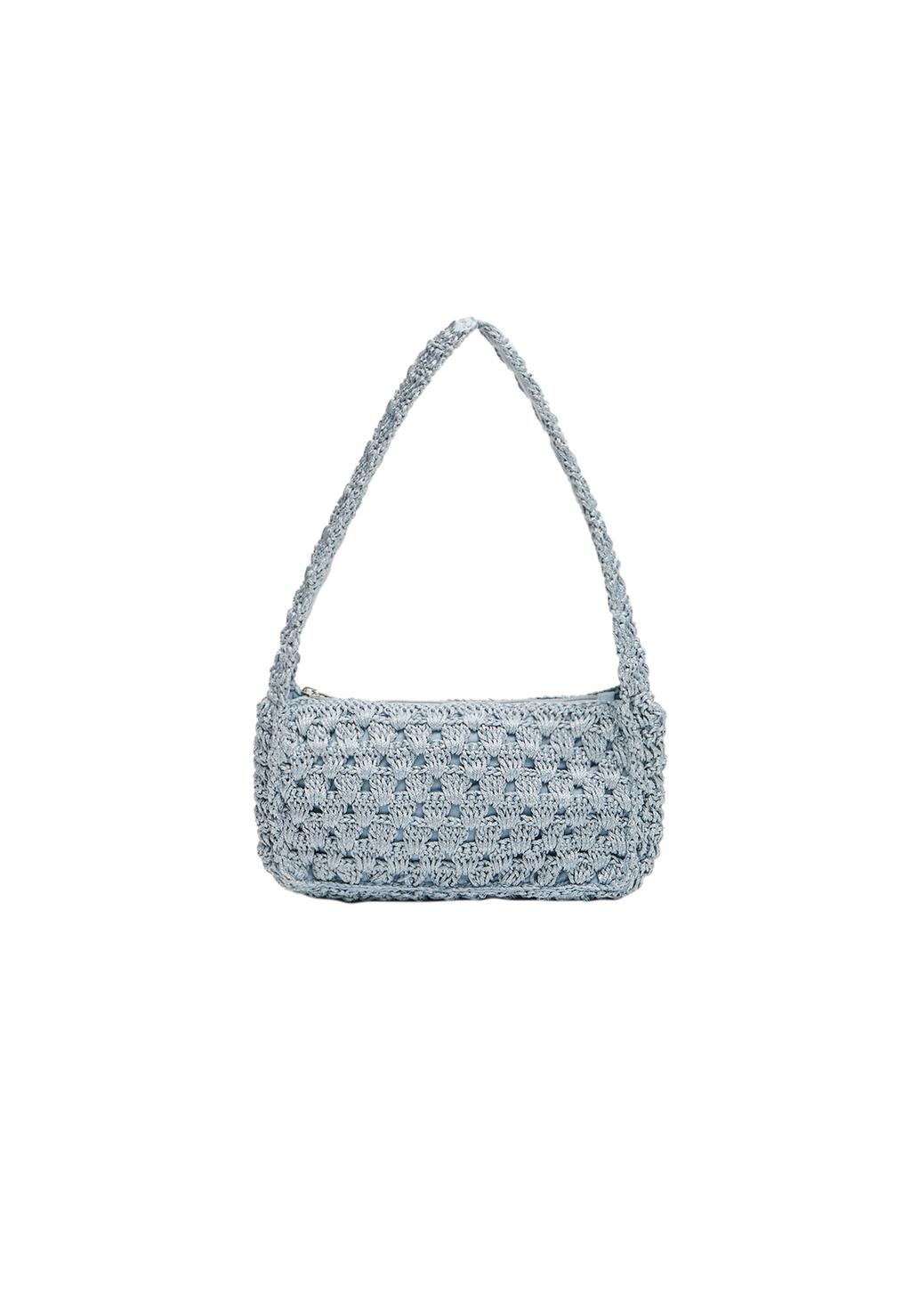 Sac à bandoulière crochet brillant