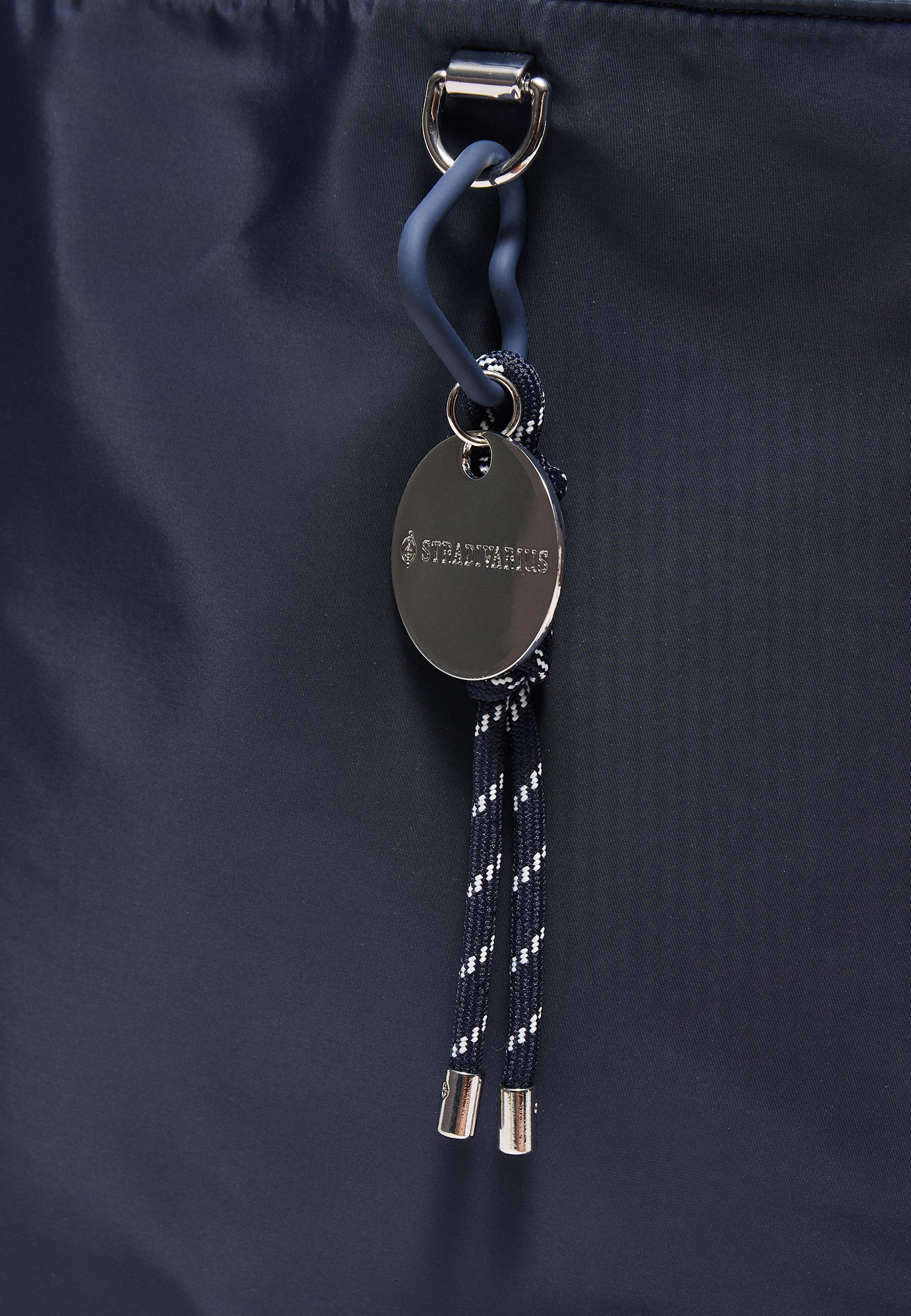 Charm shopper bag — Navy blue