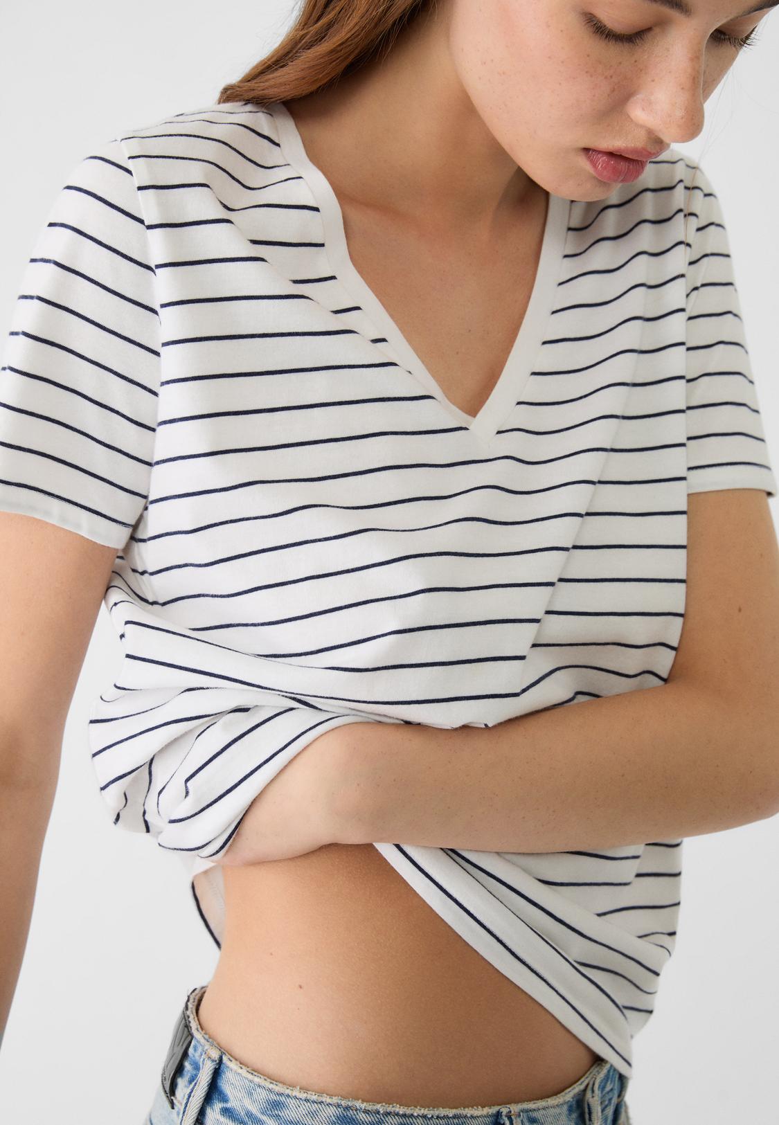 Tops à rayures : tee-shirts rayés - Maison 123