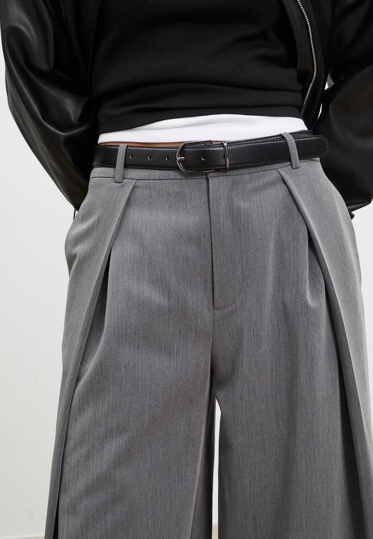 pantalon maxi pinza cinturon