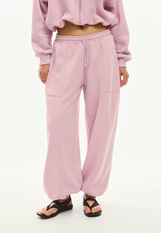 stoper detaylı sardonlu barrel jogger pantolon