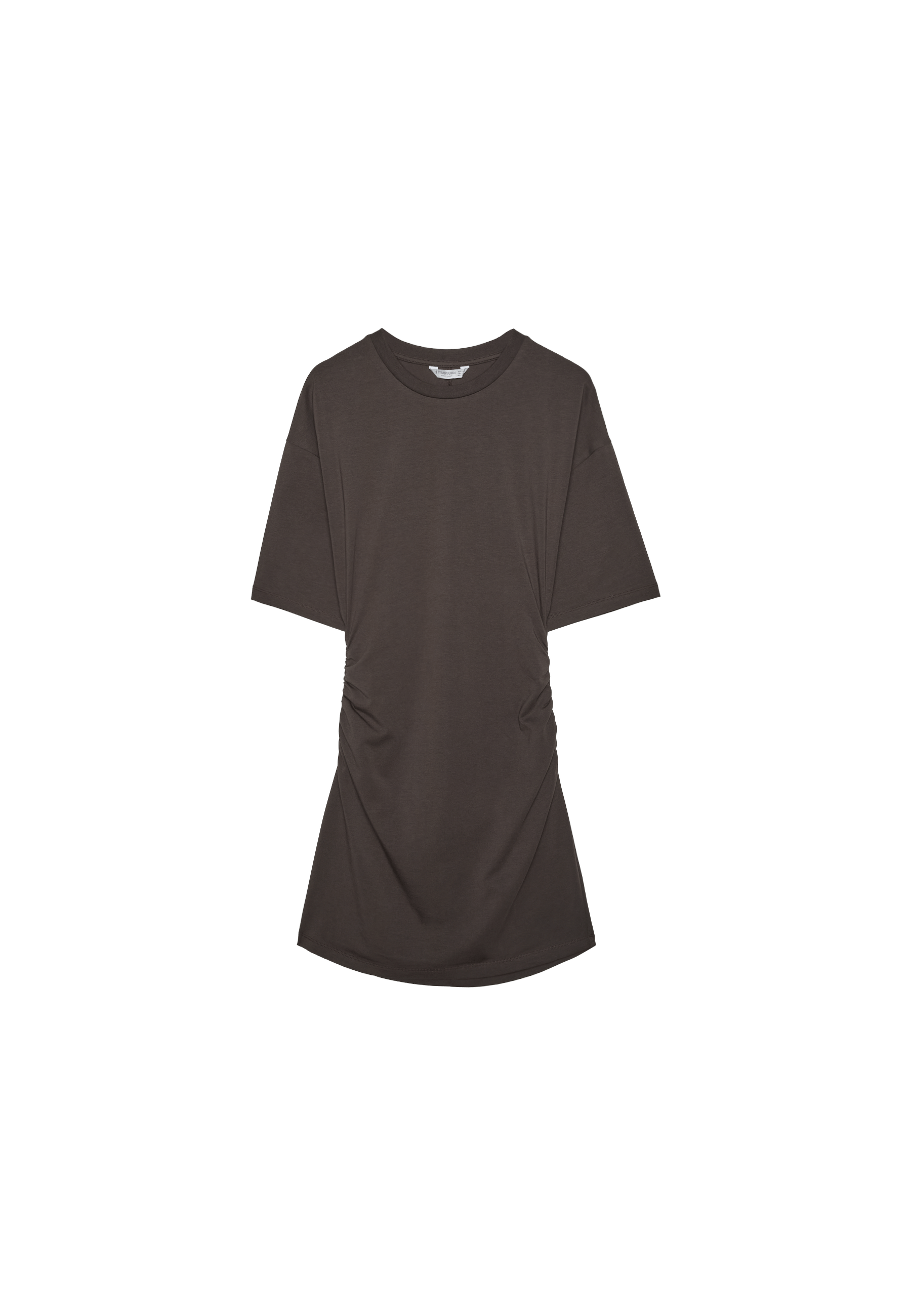 Short T-shirt dress — Brown