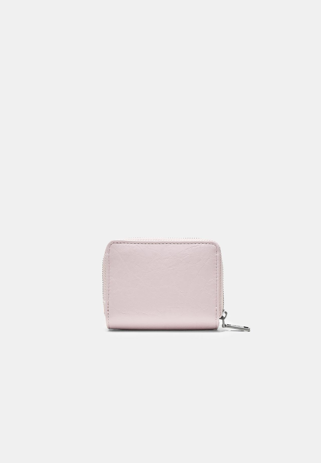 Rectangular purse — Pastel pink