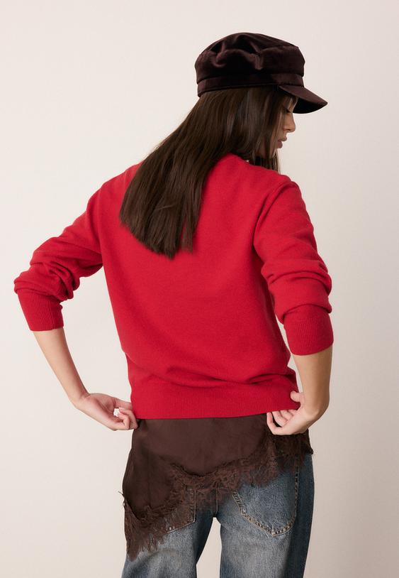 soft touch basic knitted jumper