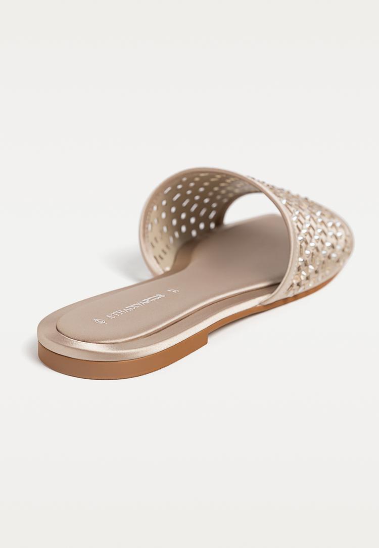 sandalias brillos