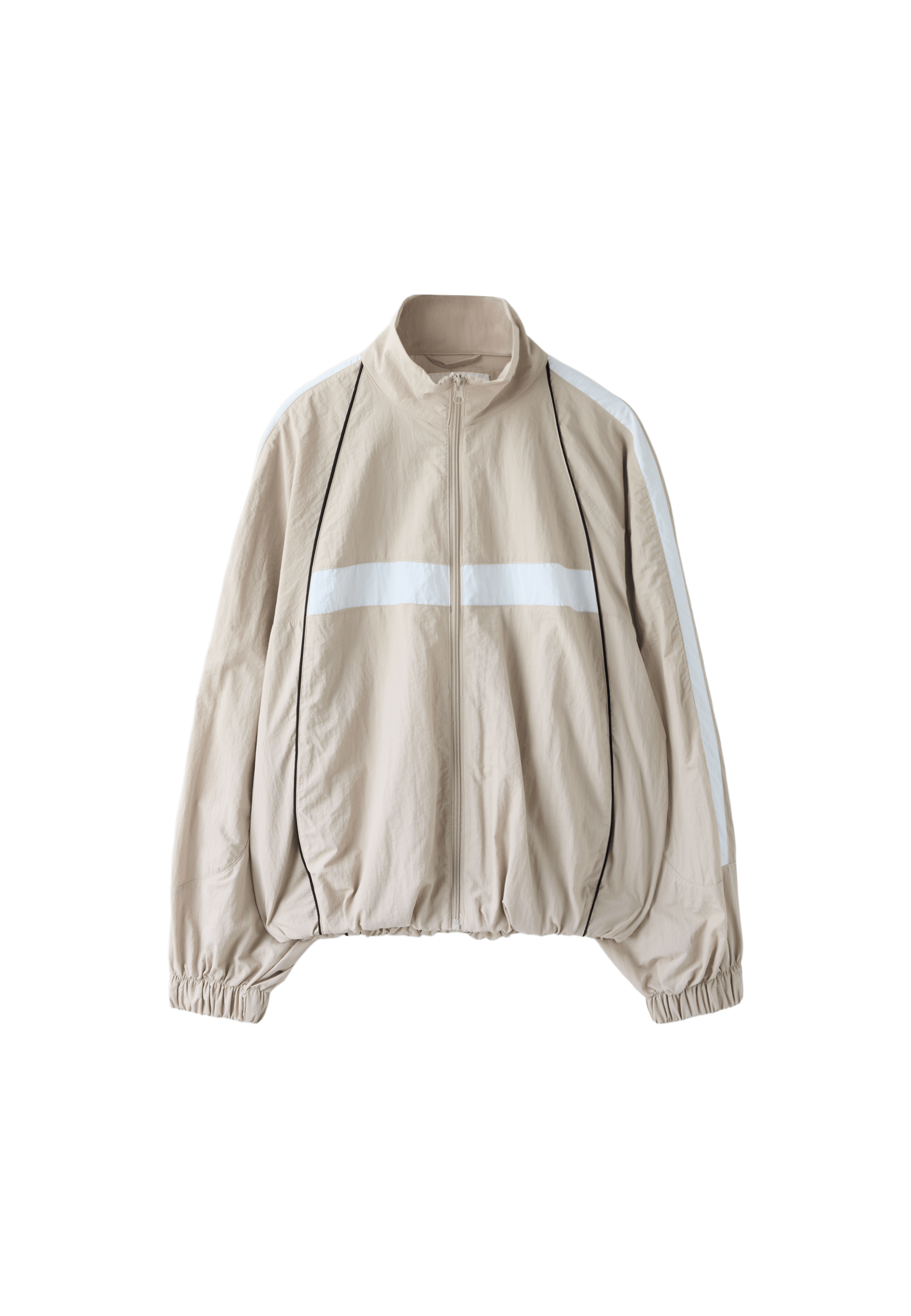 Technical windbreaker jacket — Stone