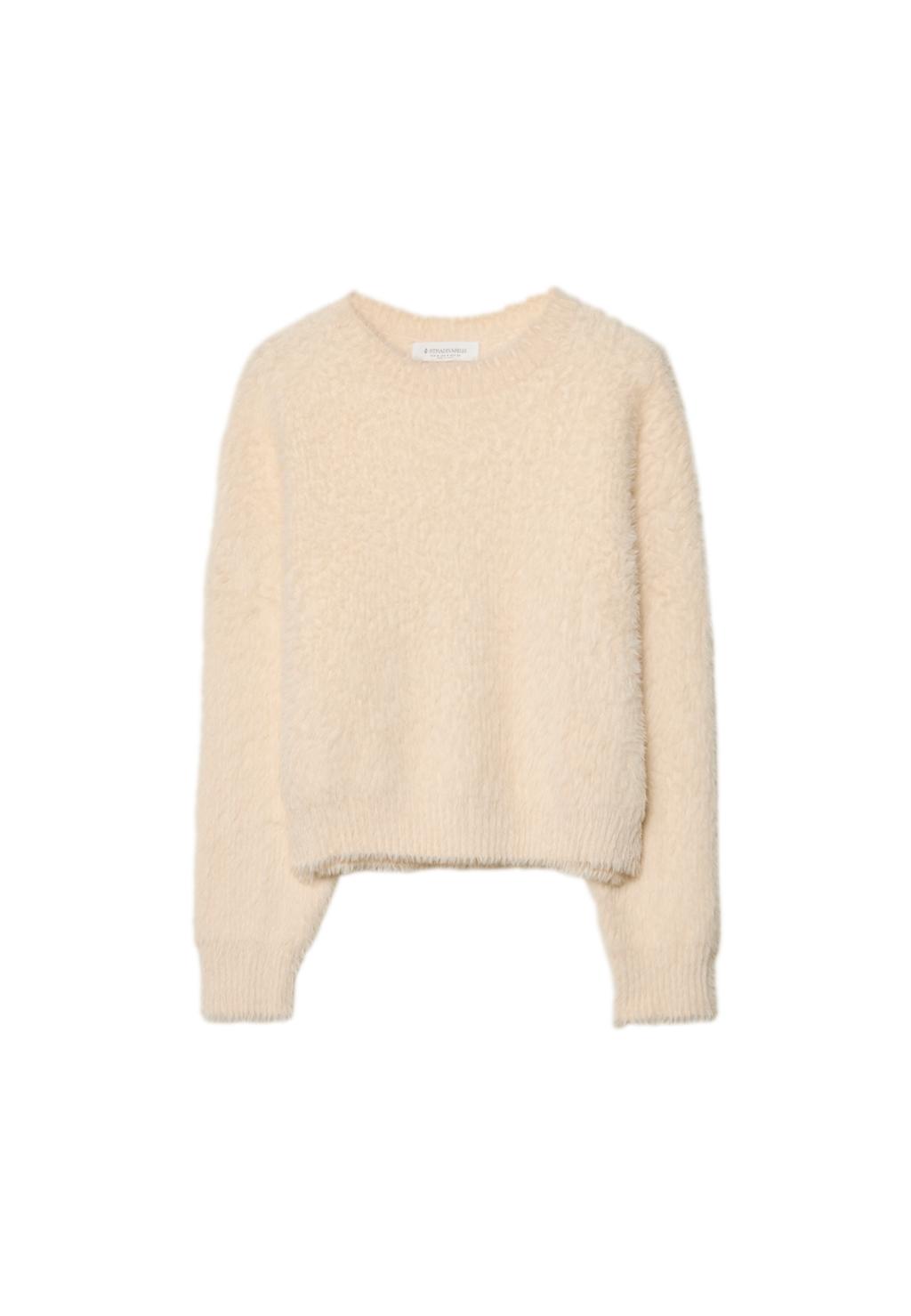 Maglia in maglia pelliccia sintetica