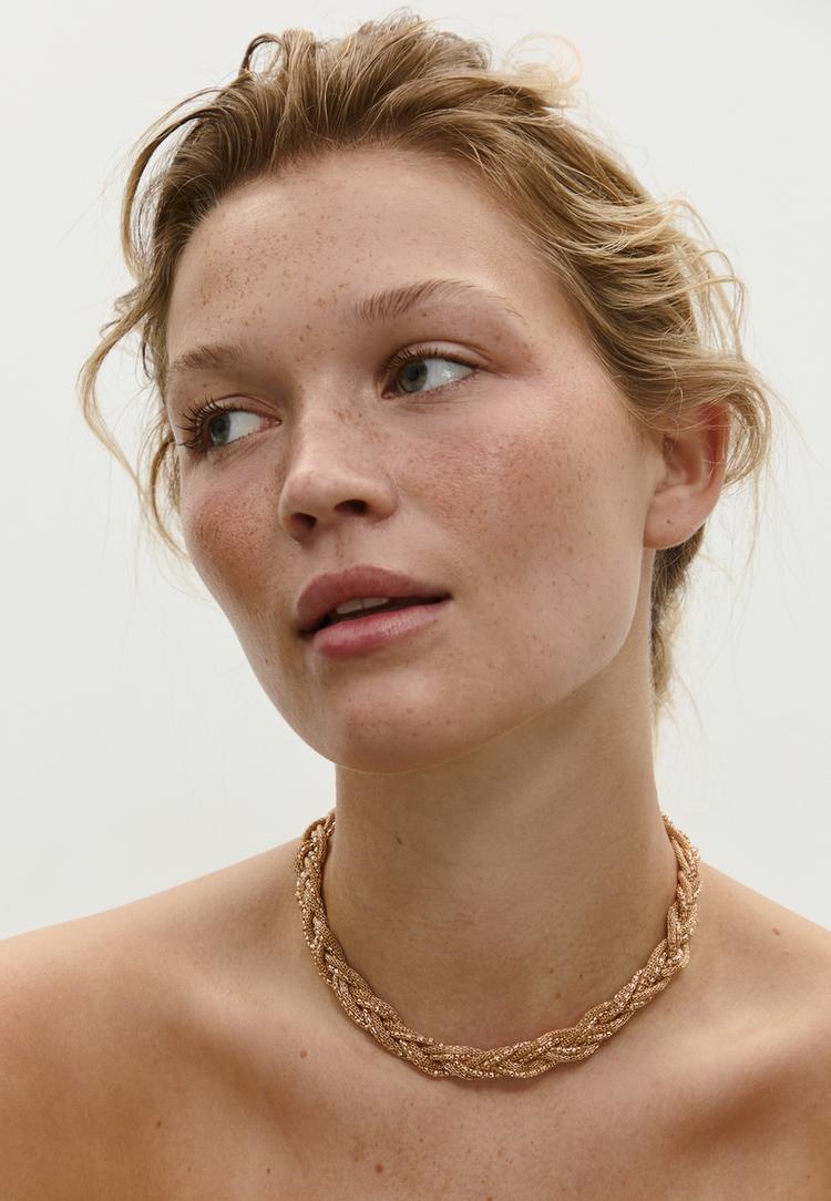 set 2 collares cadena y charms