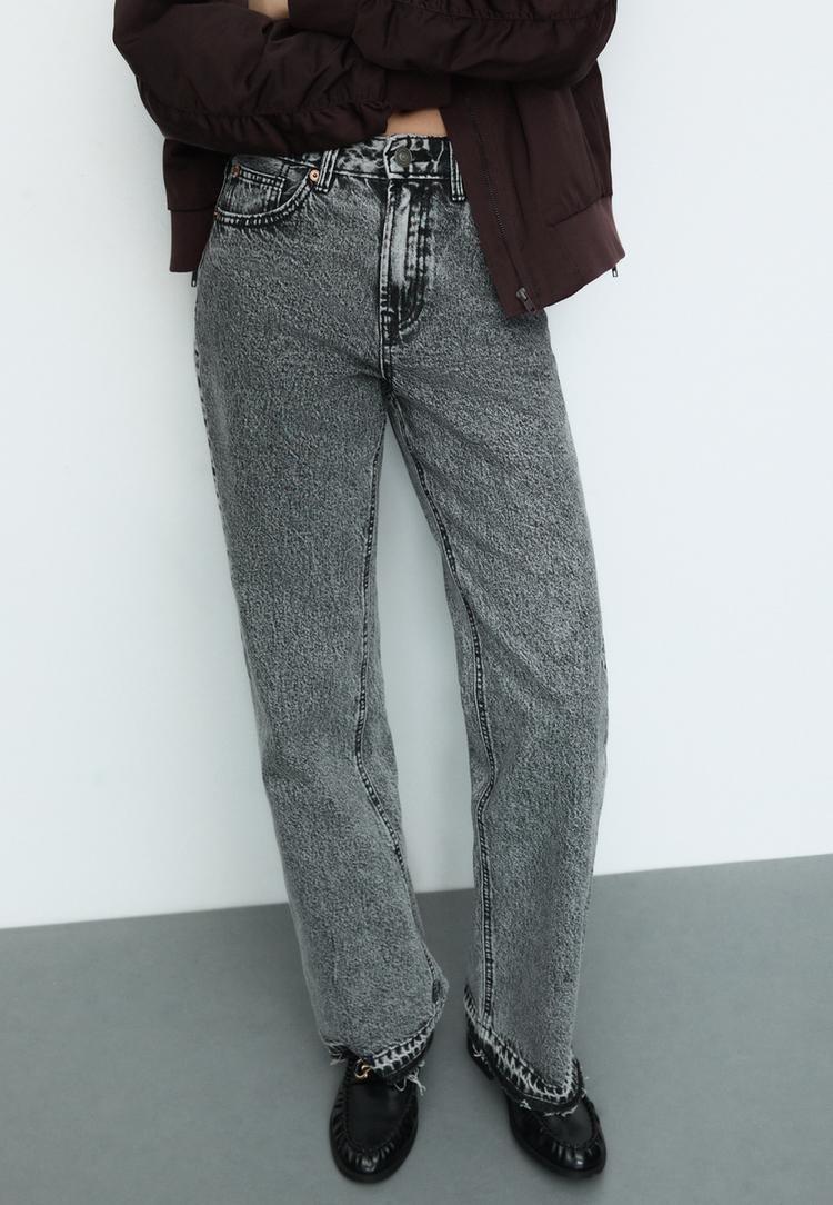 d92 straight wide leg jeans
