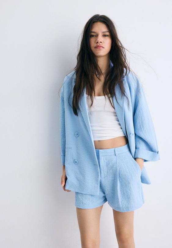 americana fluida doble botonadura