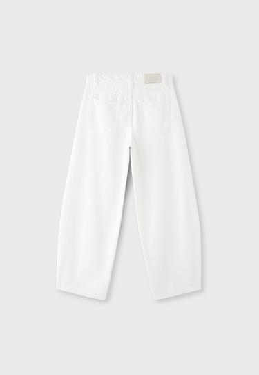 D80 Barrel fit jeans — Vanilla 7
