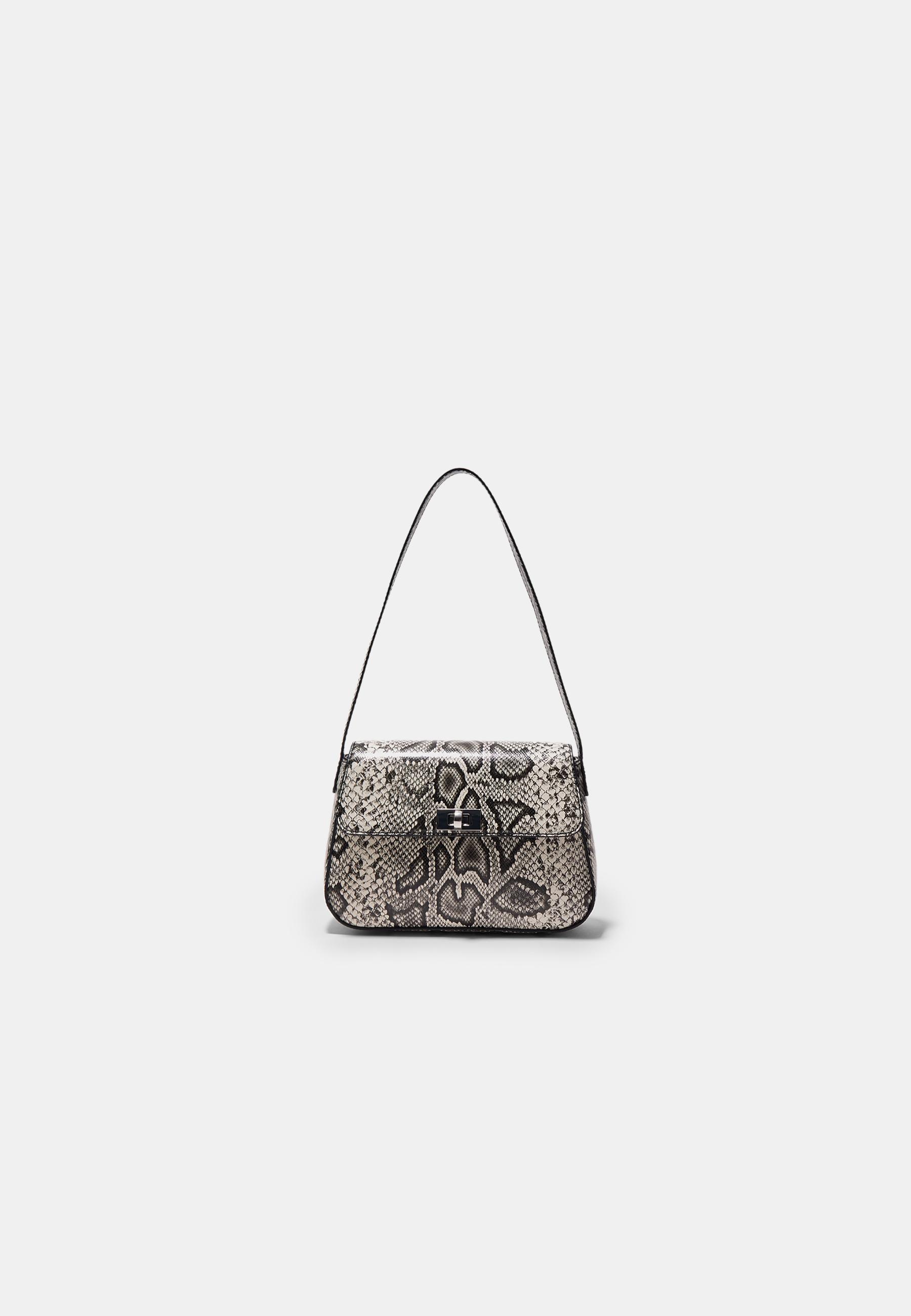 Shoulder bag with flap - Women's fashion | Stradivarius United Kingdom