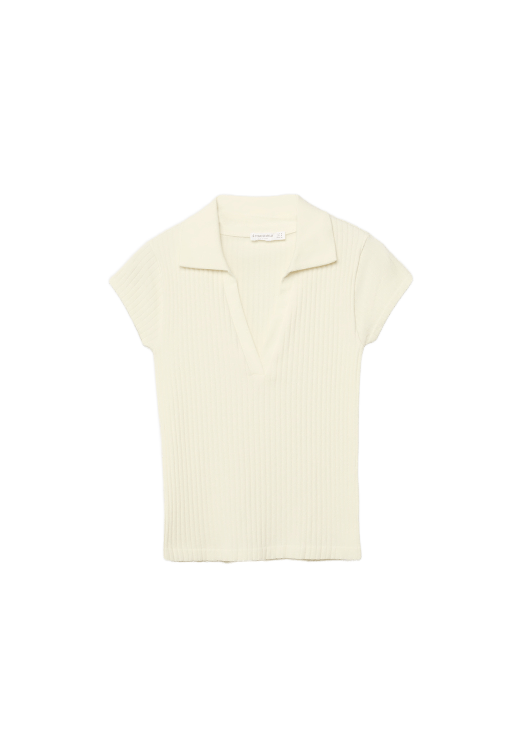 Basic dikişsiz polo t-shirt - Görsel 9