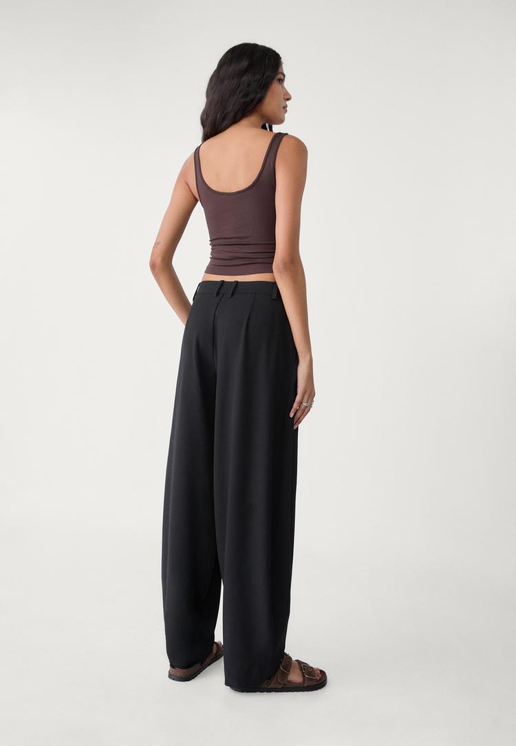 pantalon vestir baggy nervio