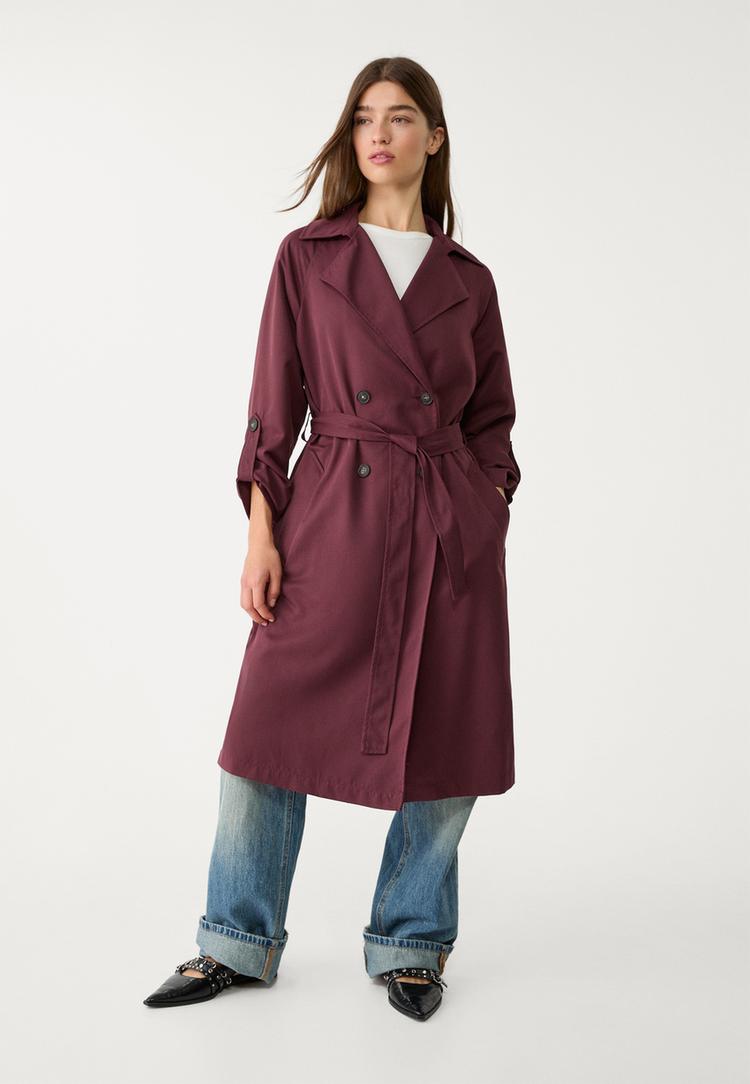 trench largo fluido