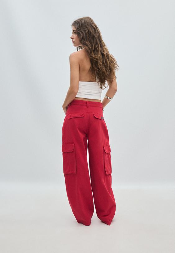 pantalon barrel cargo