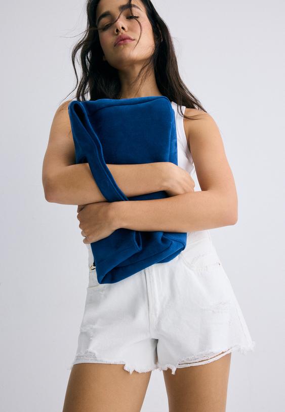 bolso mano bandolera cuadrado