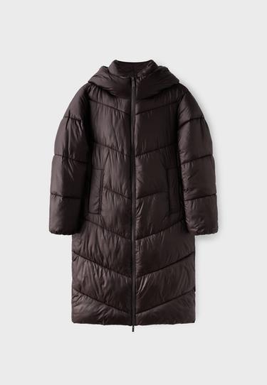 Basic padded coat — Brown 7