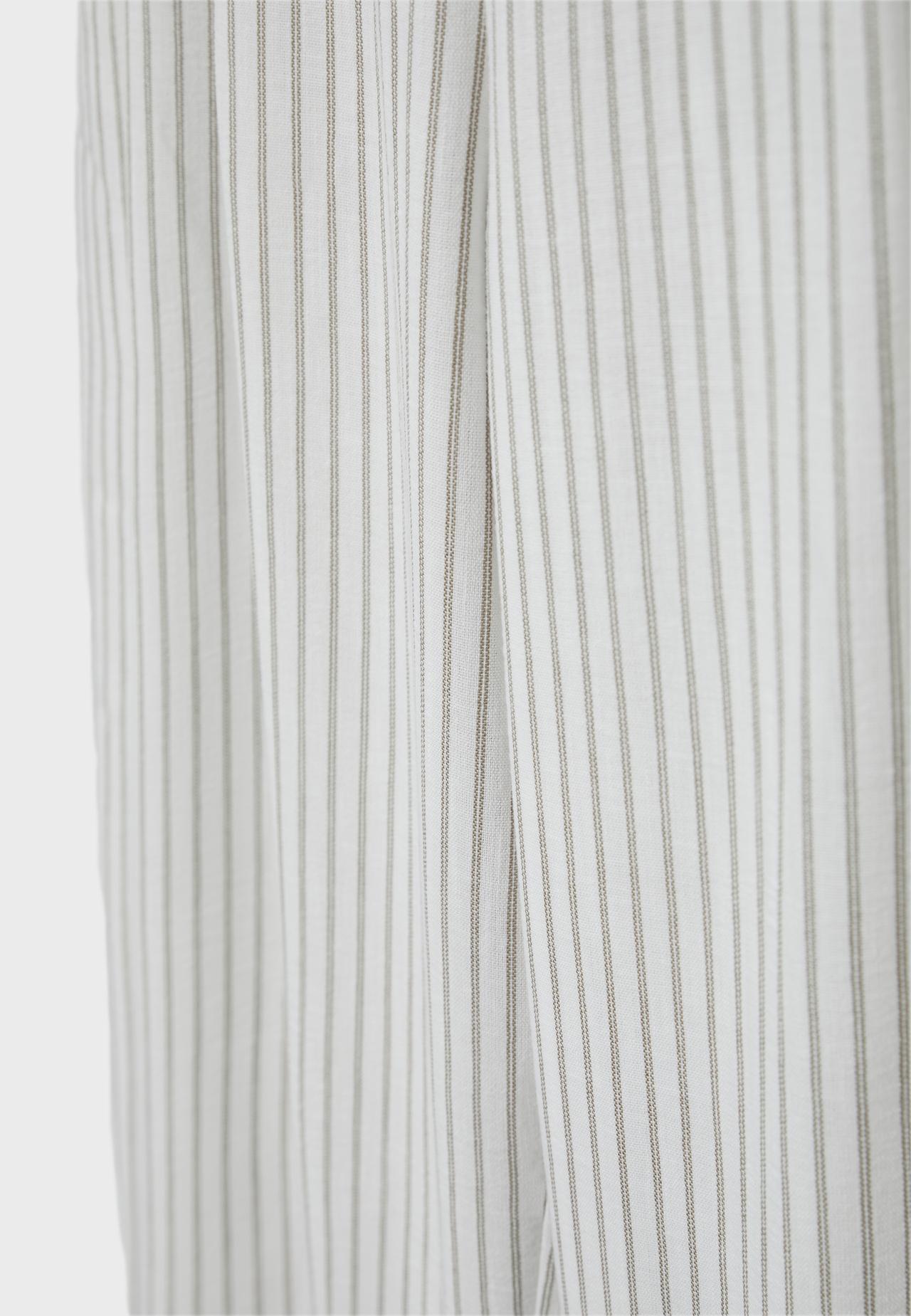 Flowing barrel trousers — Stone