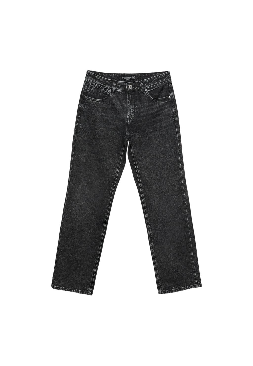 D03 Jean droit taille basse
