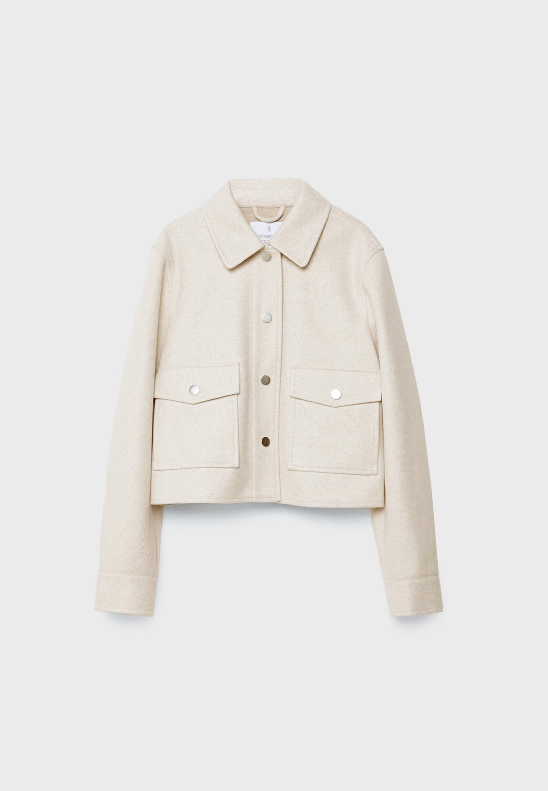 Soft short jacket - Women's fashion | Stradivarius Canada