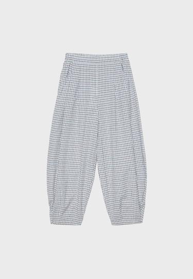 Flowing barrel trousers — Sky blue 8