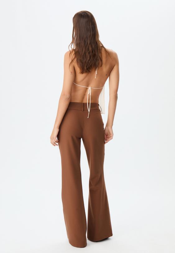 pantalon flare vestir