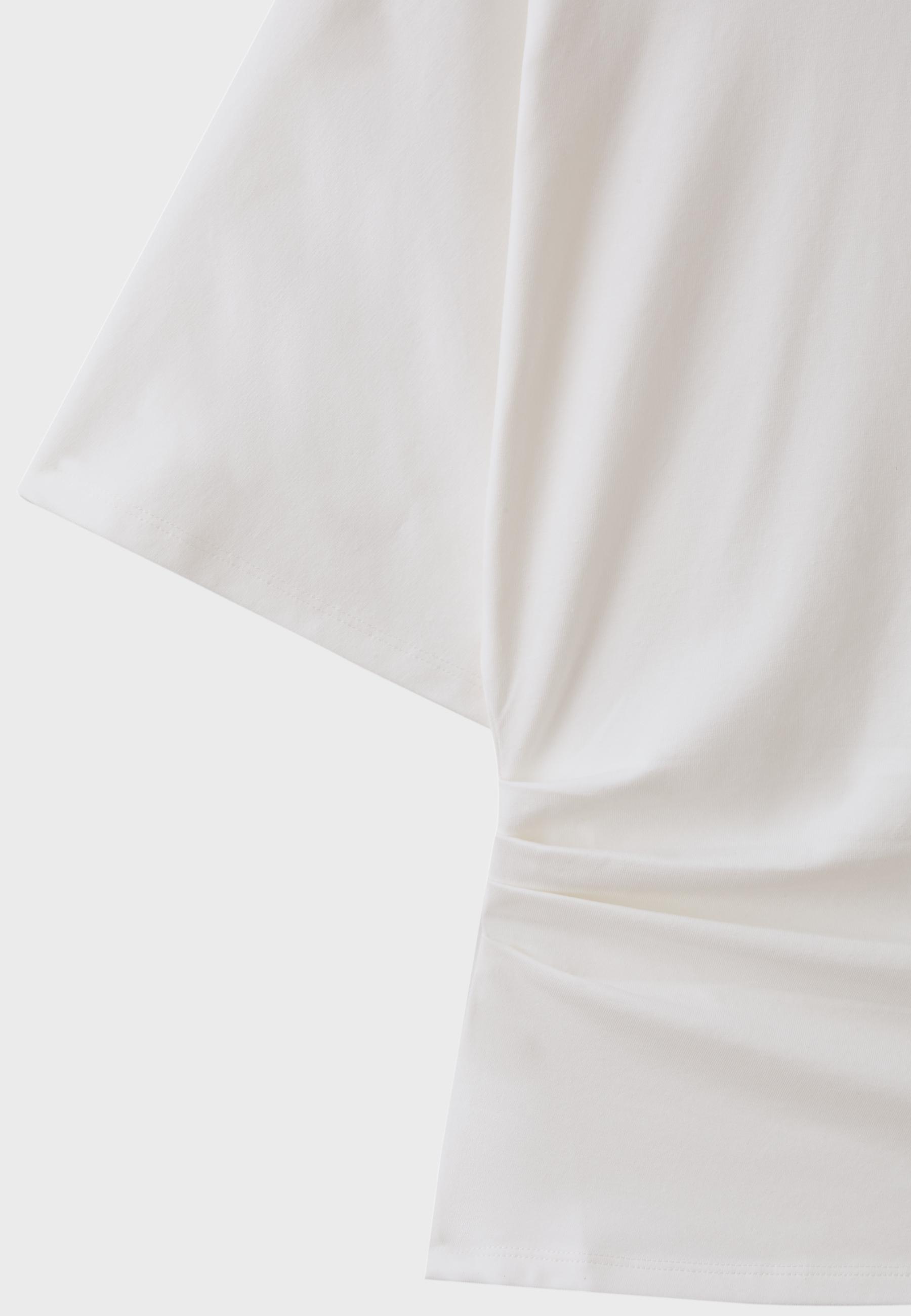B08 Cap sleeve T-shirt — Stone