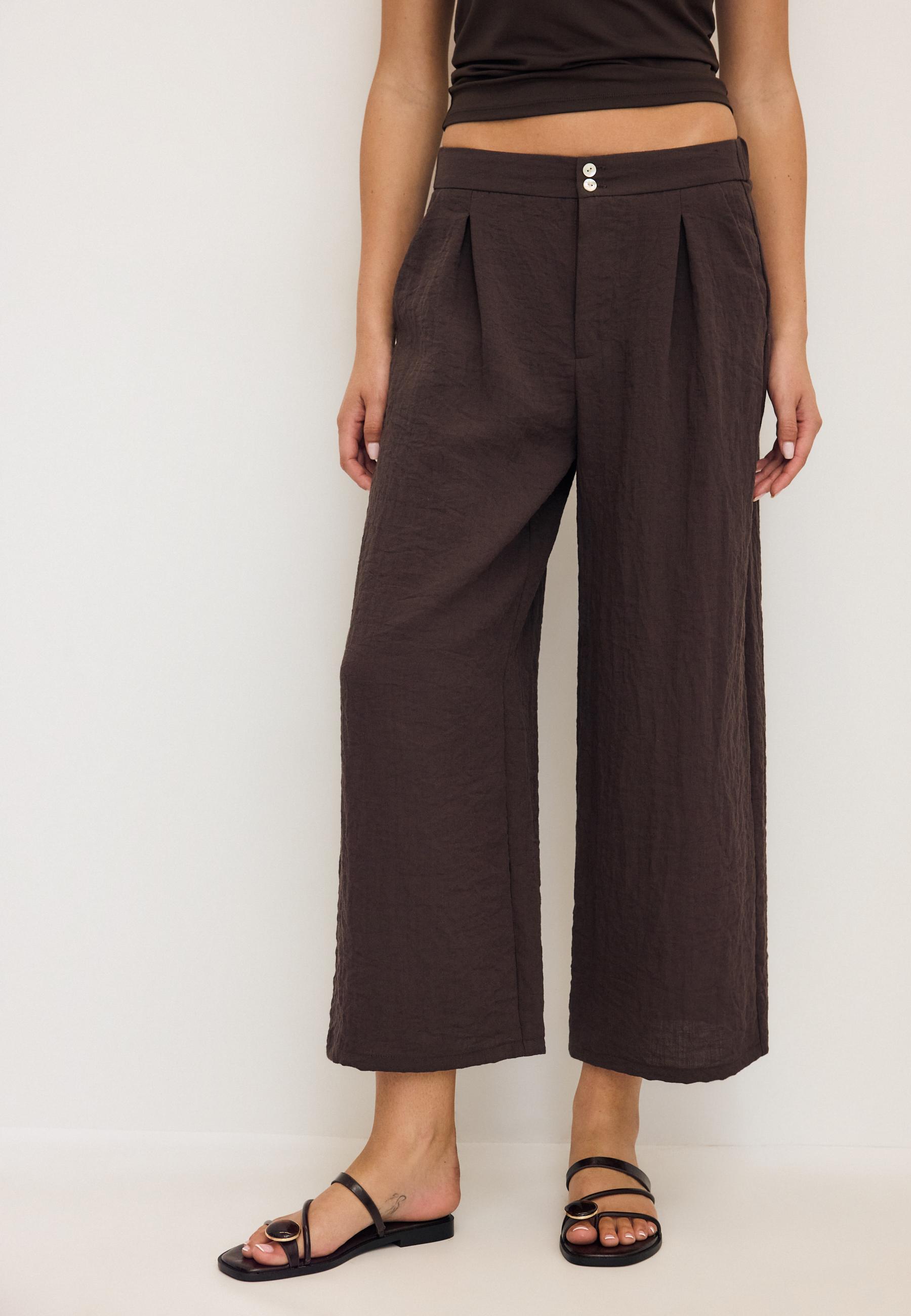Rustic culottes — Brown