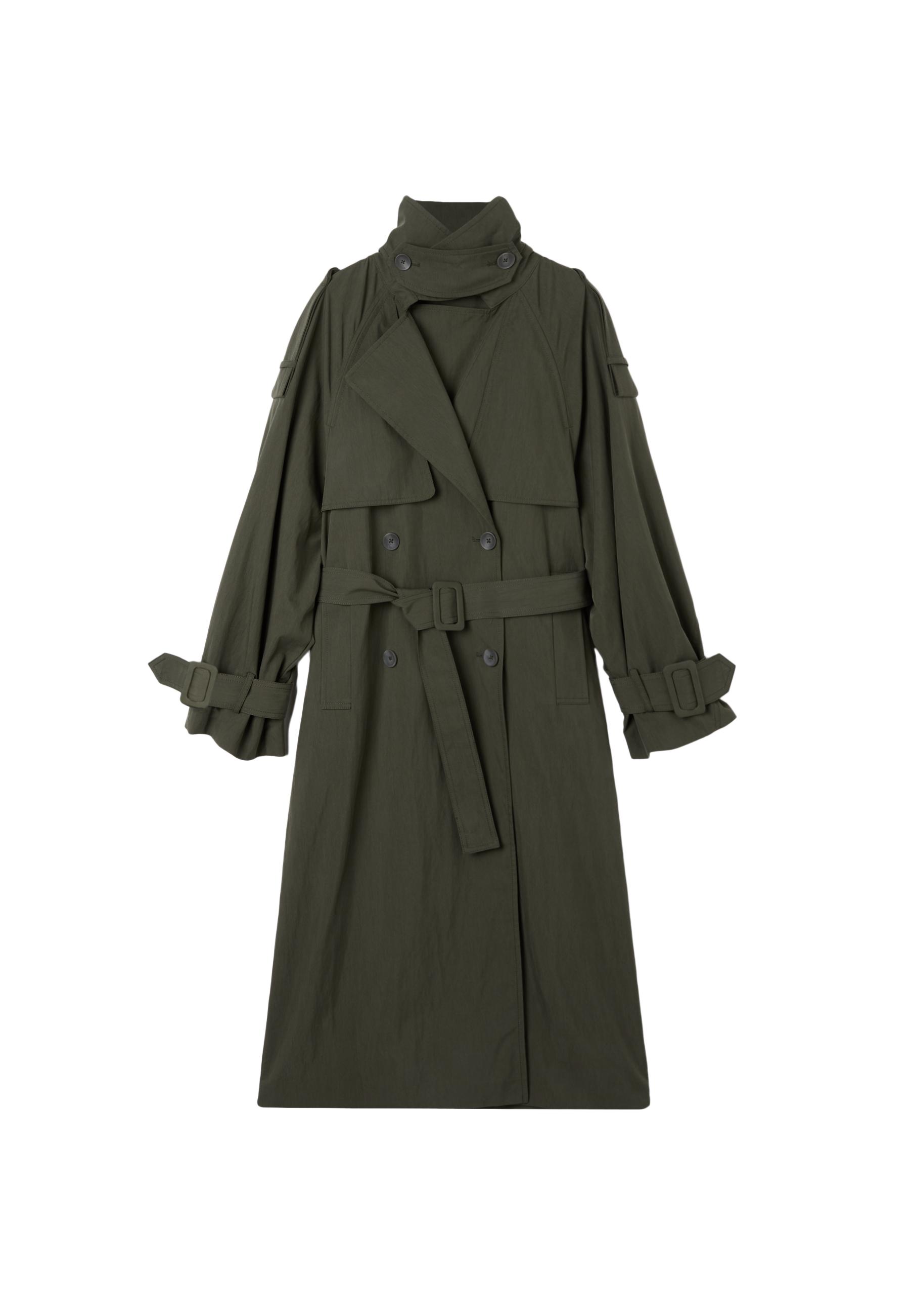 Oversize trench coat — Khaki