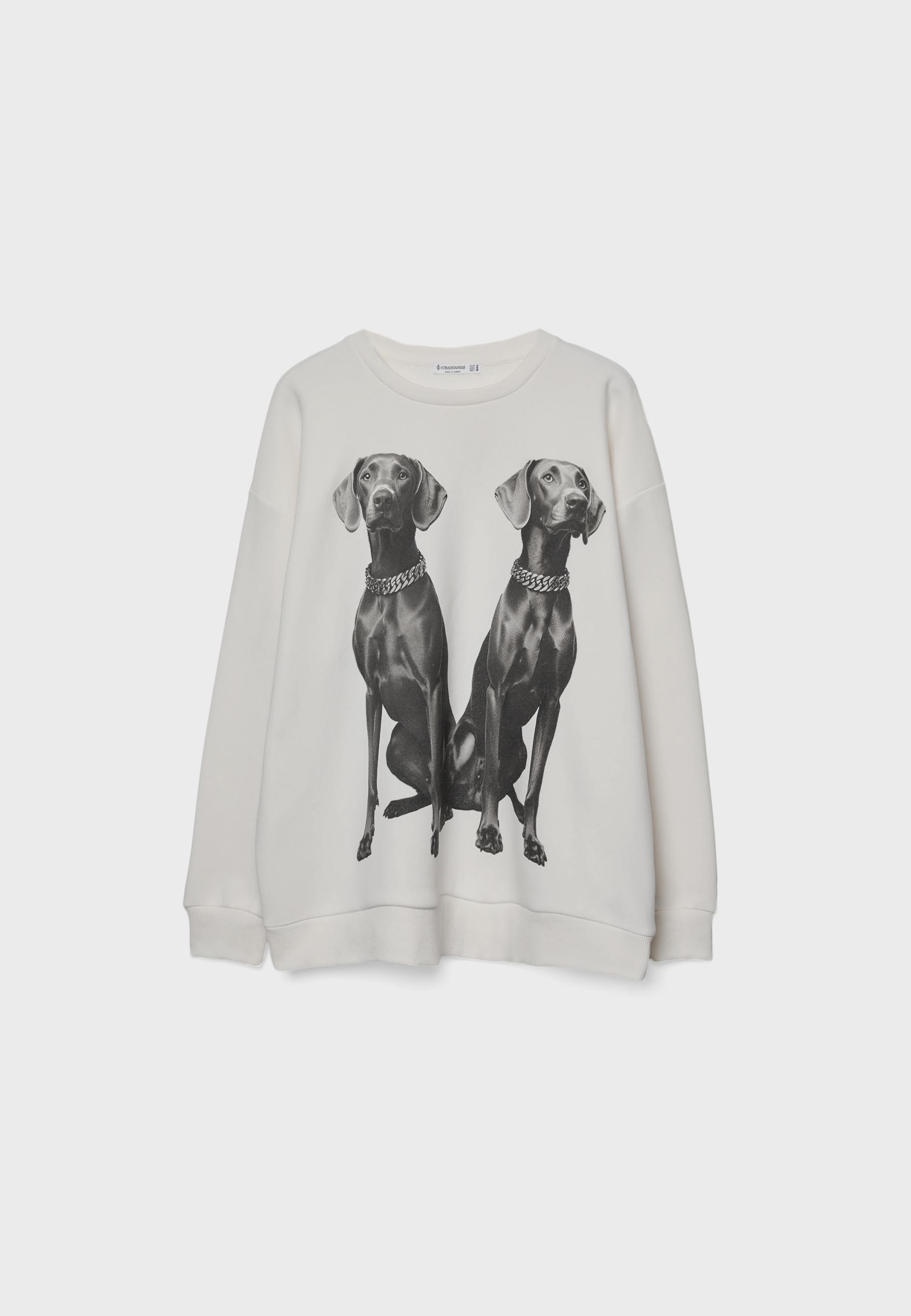 トップス Nasty Dog Standard Crewneck (White) Da Funk Collegiate Crewneck Sweatshirt – Daft Punk Official