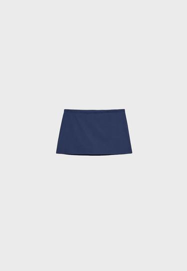 Basic knit skort — Dark blue 6