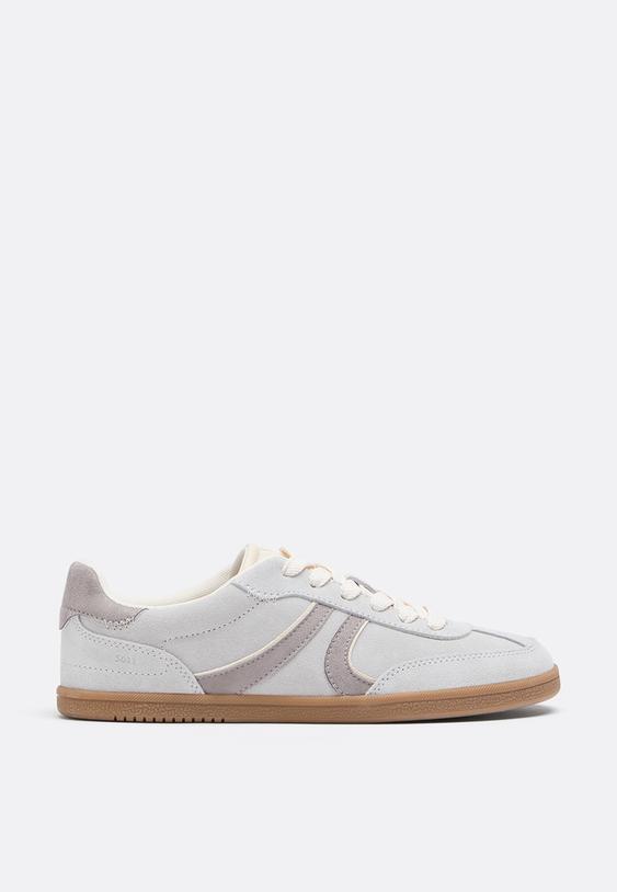 s011 sneakers retro in pelle