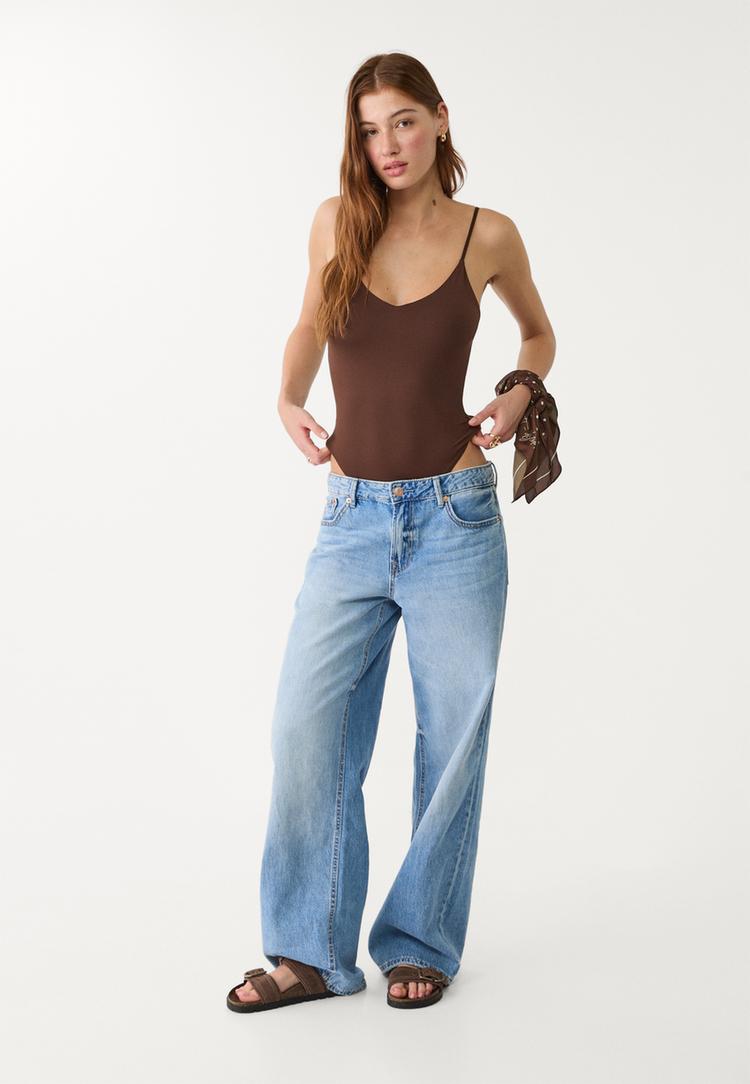basics bodysuit with straps