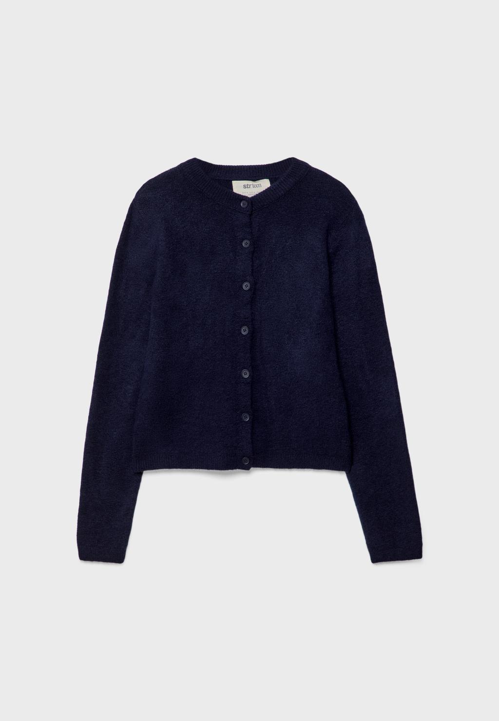 Chaqueta botones punto