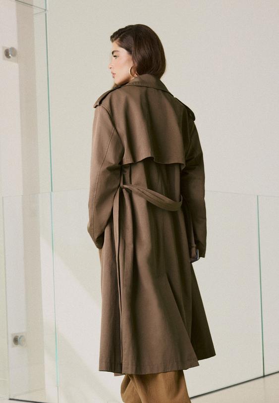 trench long basique