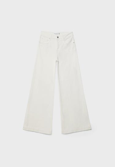 D04 Jeans a campana low waist - Jeans da donna | Stradivarius Italia