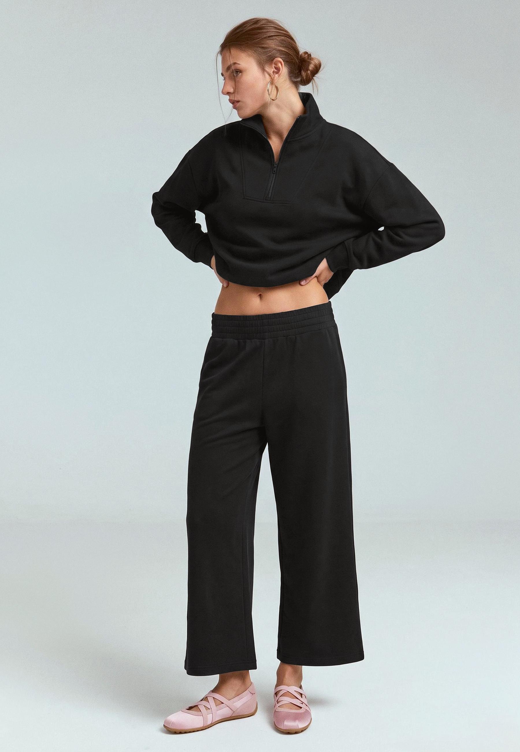 Soft-touch culottes - Women's fashion | Stradivarius Turkey