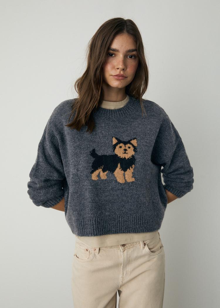 jersey punto intarsia