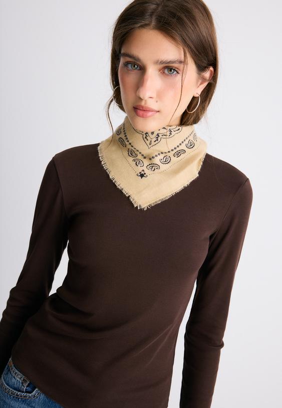foulard effetto cashmere