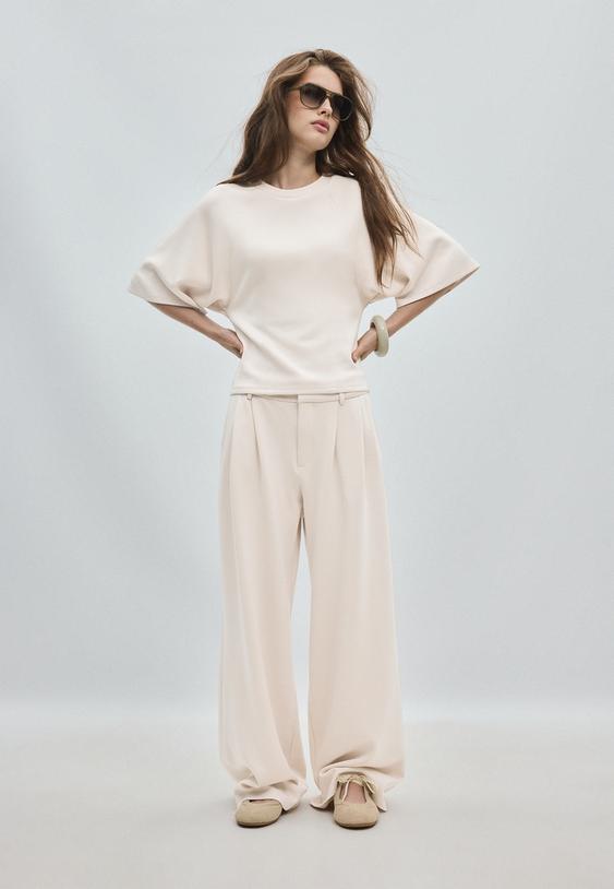 pantalone elegante morbido al tatto