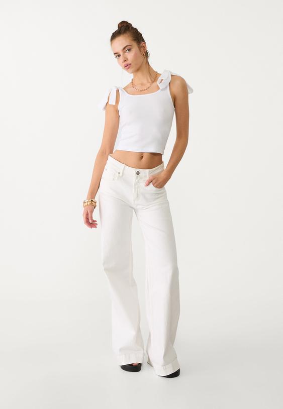 camiseta combinada lazos